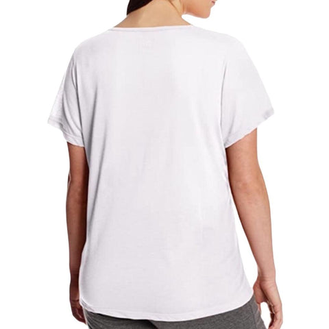Women's White Graphic Plus Size Short Sleeve T-Shirt - Wild Time Fashion 