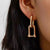 Women's U Link Hardware Hanging Earrings _OSFM_Wild Time Fashion