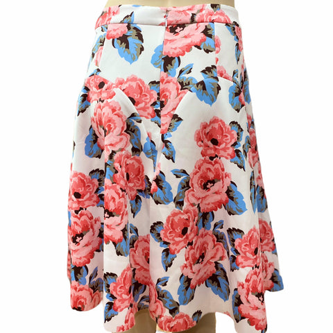 Blooming Roses A-Line Skirt