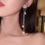 Glittery Tassel Pearl Earrings - Wild Time Fashion