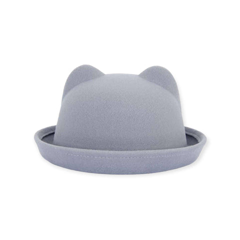 Trendy Cat Ear Bowler HatsTrendy Cat Ear Bowler Hats - Wild Time Fashion