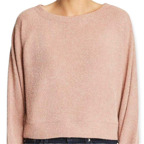 Corinna Chenille Pink Sweater