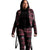 Women's Red Plaid Cropped Jacket with Wide Black Suspender  Body Harness  - Wild Time Fashion