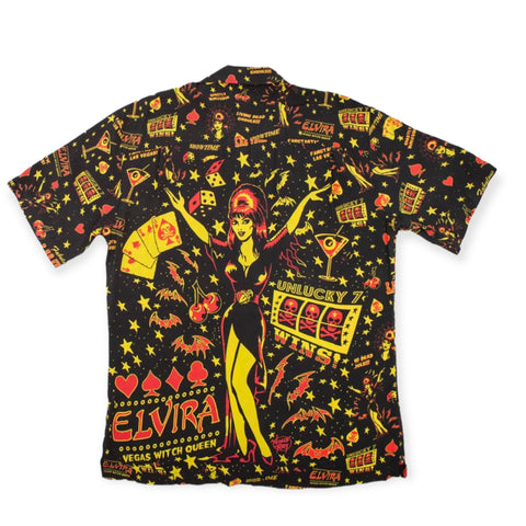 Men's Short Sleeve Elvira Hawaiian Shirt