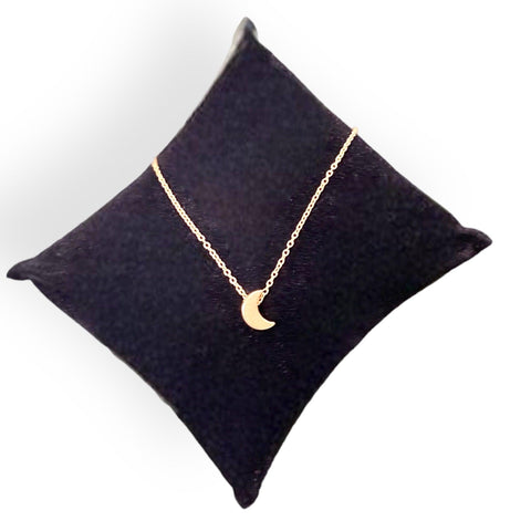 Women's Golden Crescent Moon Charming Anklet -OSFM - Wild Time Fashion