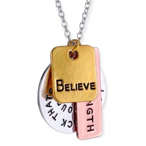 Charming Motivational Necklace - Wild Time Fashion