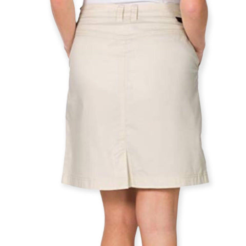 Beige Low Rise Front Pockets Versatile Skirt  XL - Wild Time Fashion
