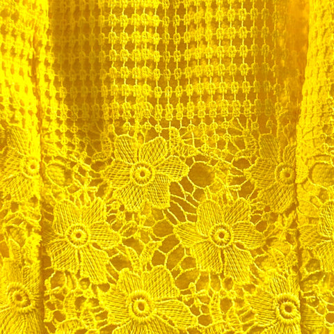 Vibrant Yellow Sleeveless Top