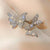 Women's Glittery Winged Adjustable Band Ring  - Wild Time Fashion