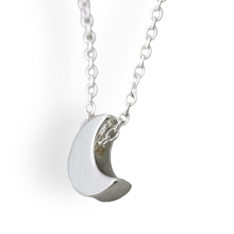 Silver Crescent Moon Anklet - Wild Time Fashion 