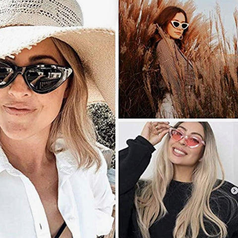 Women's pink Cat-Eye sunglasses -Wild Time Fashion