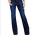 Women's Low Rise Remy Bootcut Dark Denim Jeans 28x30 - Wild Time Fashion