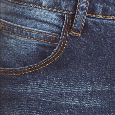 NEW Distressed Denim Jeans Hem Pants Junior 9 - Wild Time Fashion 
