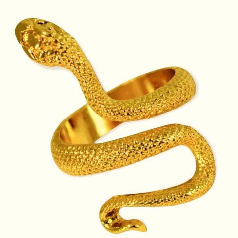 Cleopatra Golden Snake Ring