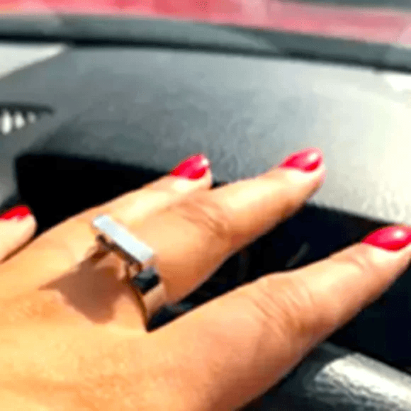 Silve D Bar Bangle Ring Size 8 – Wild Time Fashion