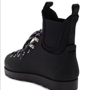 Women’s Hiking Boots Black Matte Lace Up by Jeffrey Campbell 