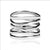 Women's Sterling Silver Wire Wrap Design Ring 8 Jewelry - FREE SHIPPING USA - Wild Time Fashion 